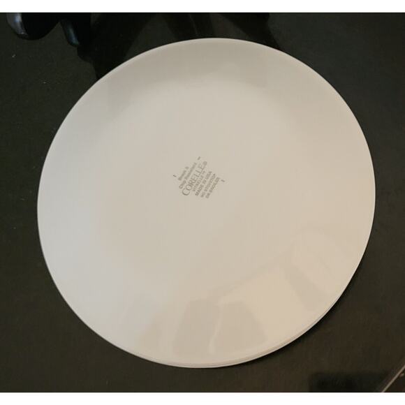 Corelle Country Cottage (Set of 6) Bread Plates 6 5/8" White Green/Blue Hearts - Picture 8 of 10